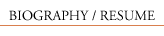 Bio-resume